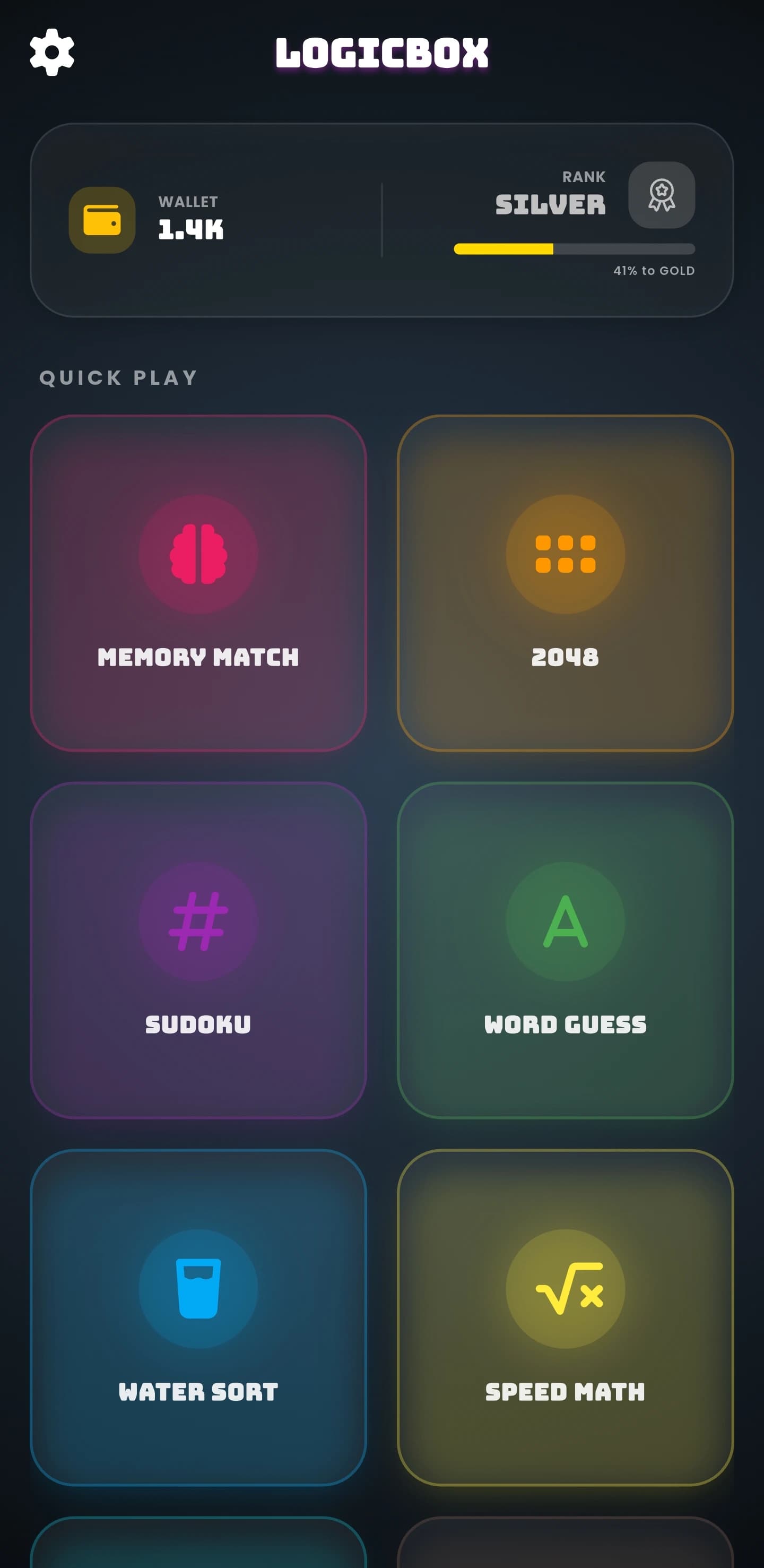 Logic Box Gameplay Screenshot